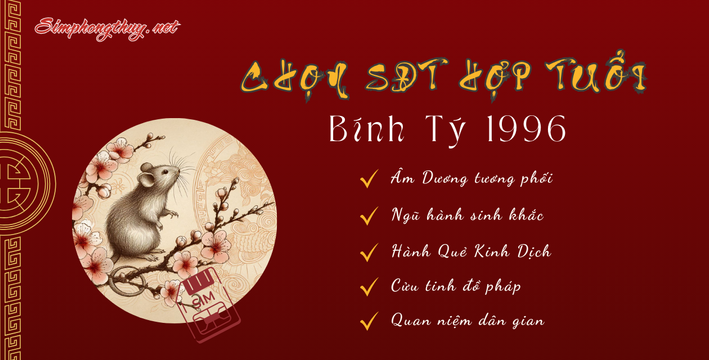 sim hợp tuổi 1996