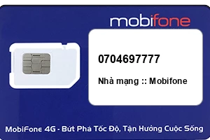 Sim Mobifone 0704697777 