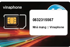 Sim Vinaphone 0832315567 