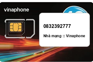 Sim Vinaphone 0832392777 