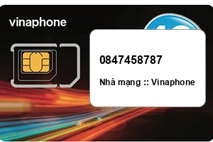 Sim Vinaphone 0847458787 