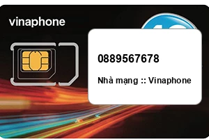 Sim Vinaphone 0889567678 